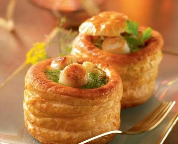 Bouchées Saint Jacques 4Pcs