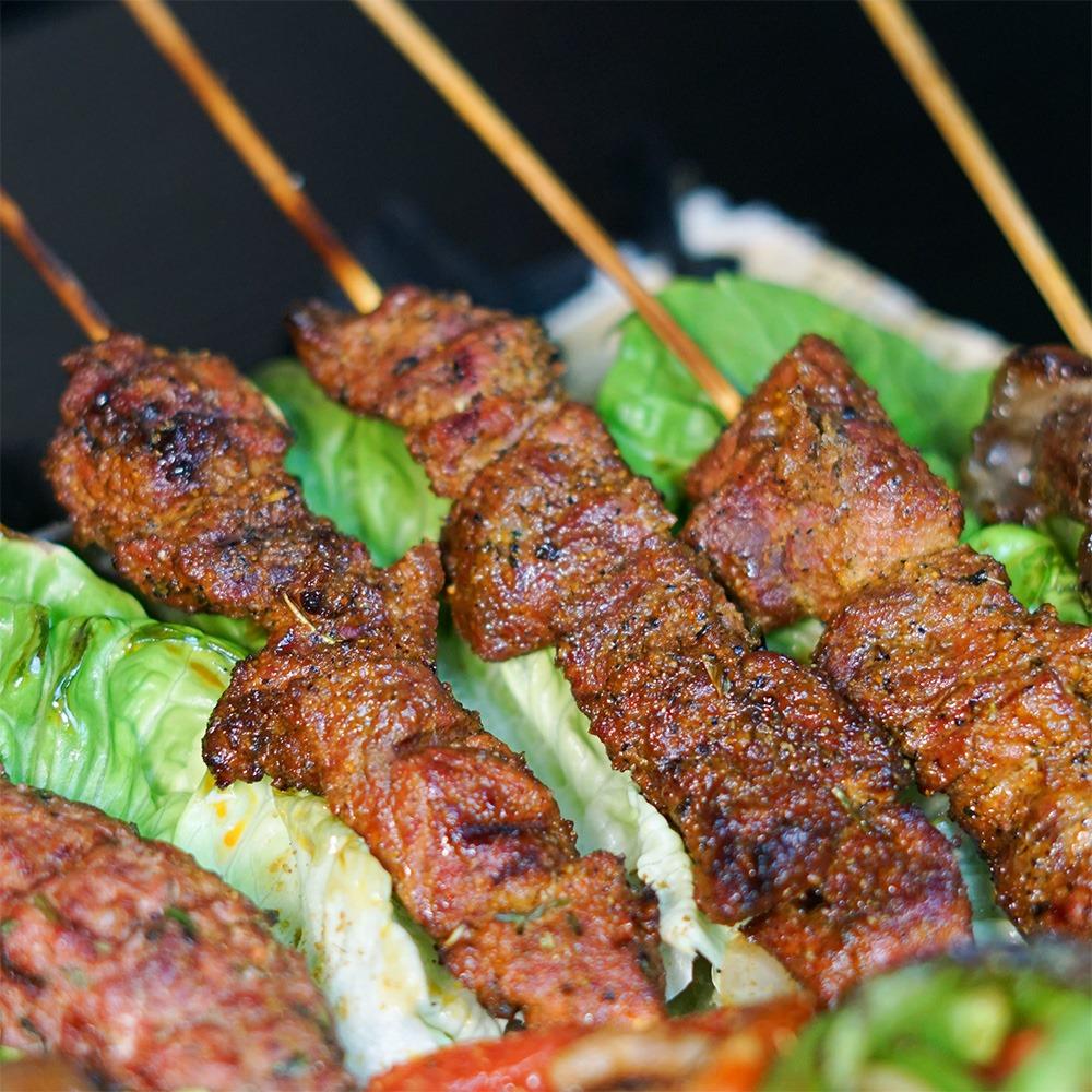 Brochettes Viande Hachée