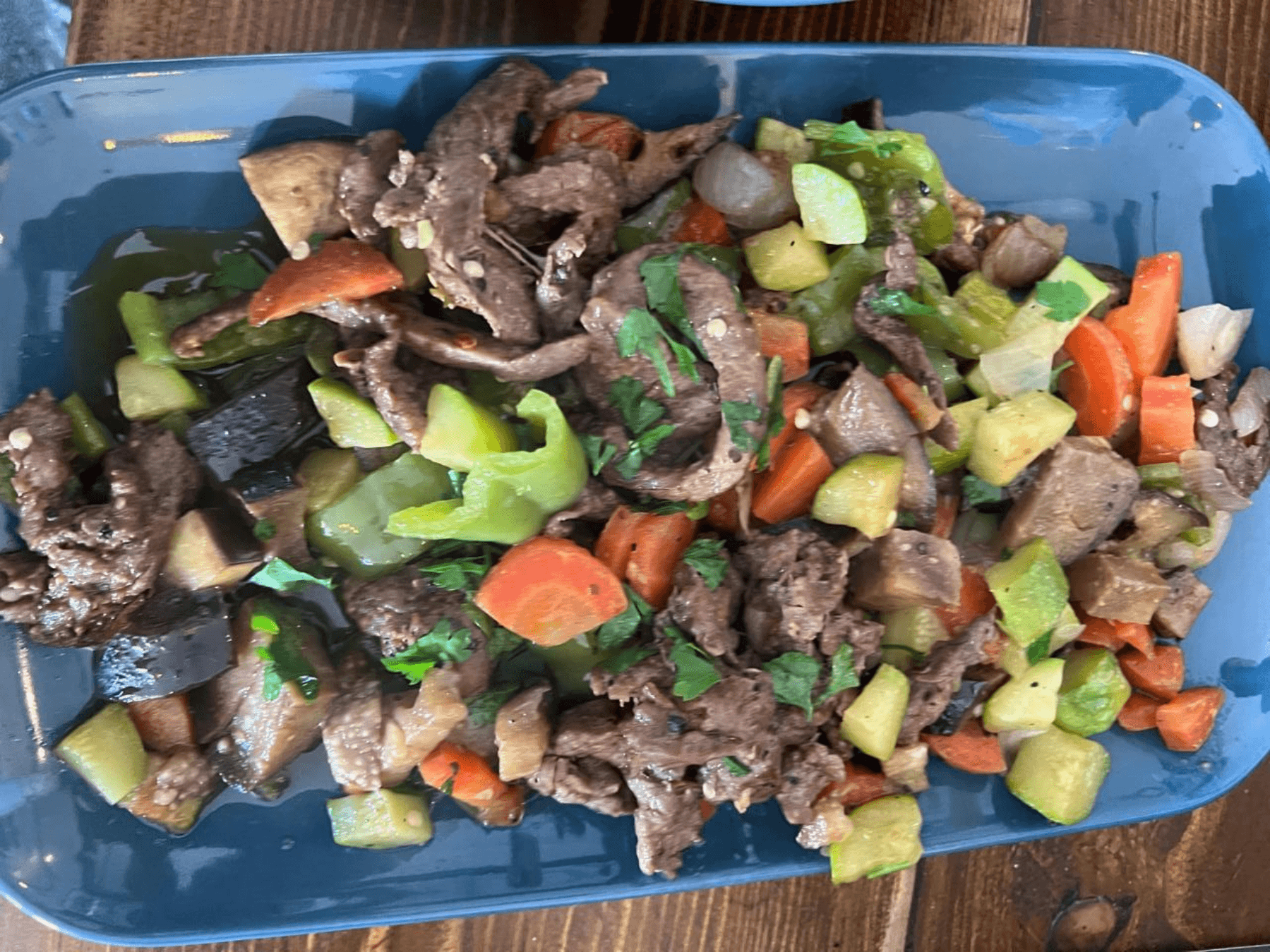 Plat Emincé de Boeuf