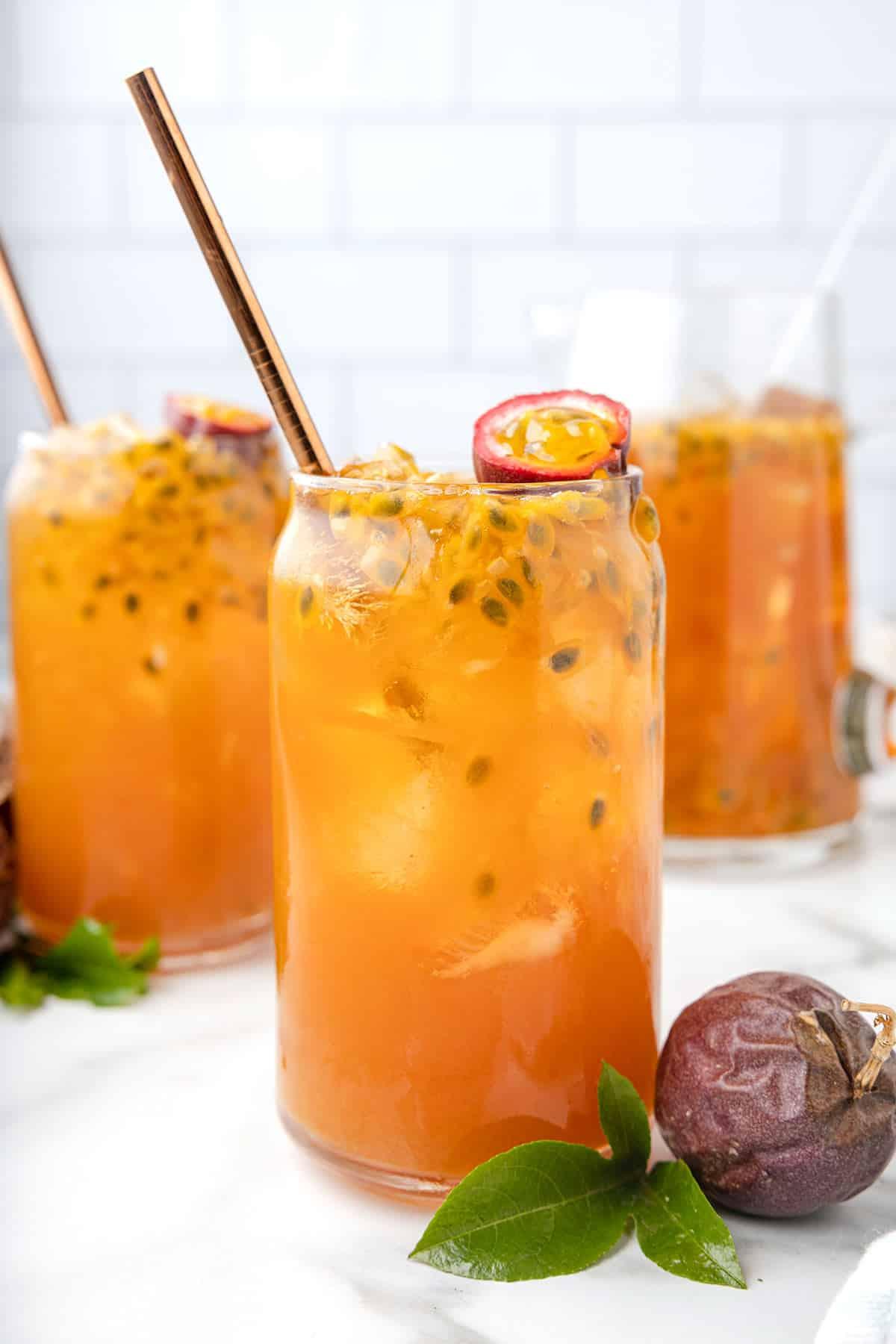 Ice Tea Fruits De Passion