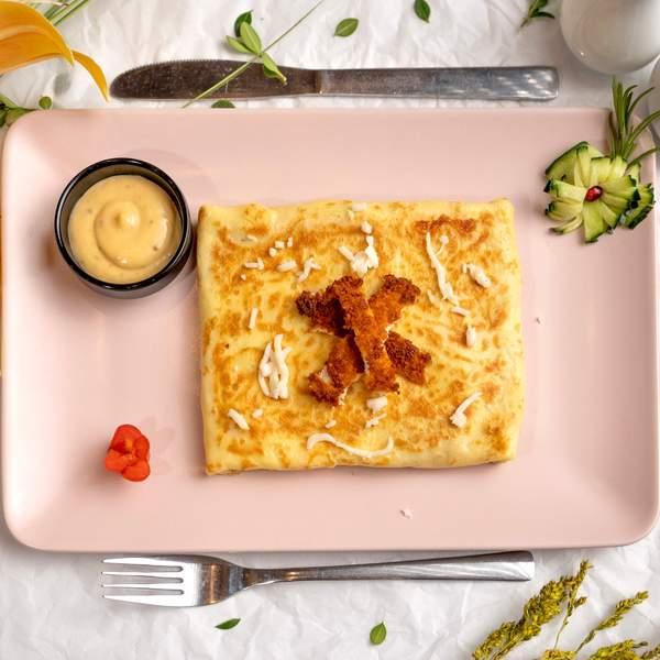 Crêpe Poulet Champignons