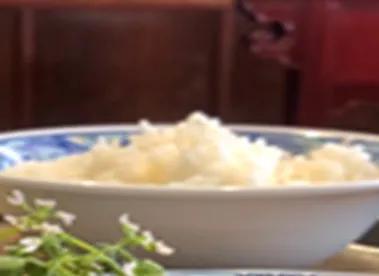 Riz à la vapeur