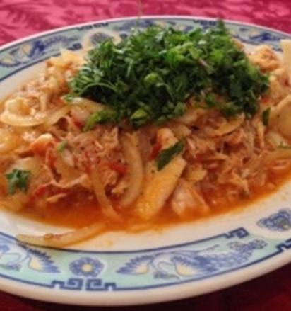 A12. Salade maison piquant