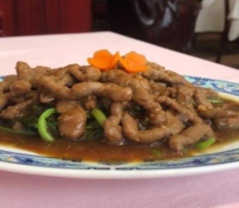 F1. Épinards sautées au bœuf