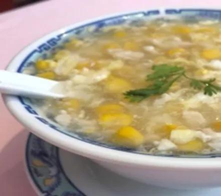 B1. Potage au poulet et au maïs