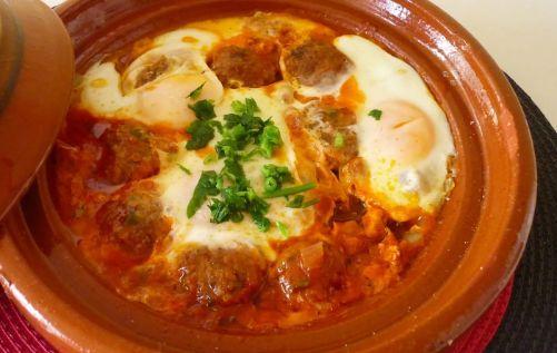 Tajine El Kefta à l'Œuf