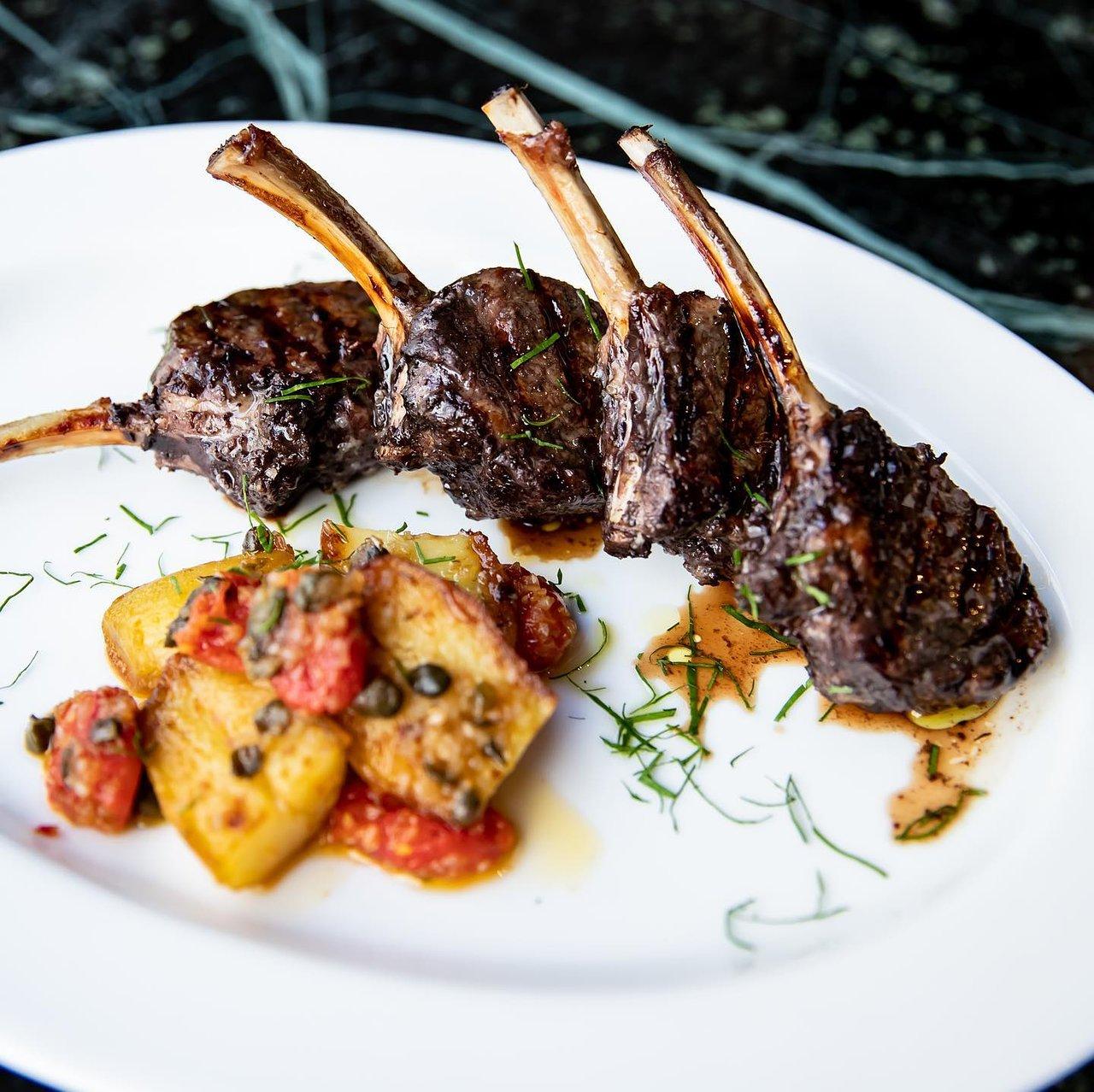 Côtelette D'Agneau Poêlé Aux Fines Herbes