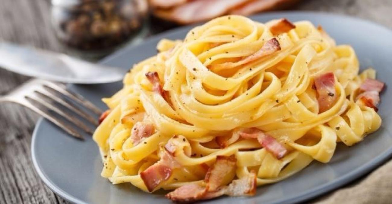 Tagliatelle à La Carbonara