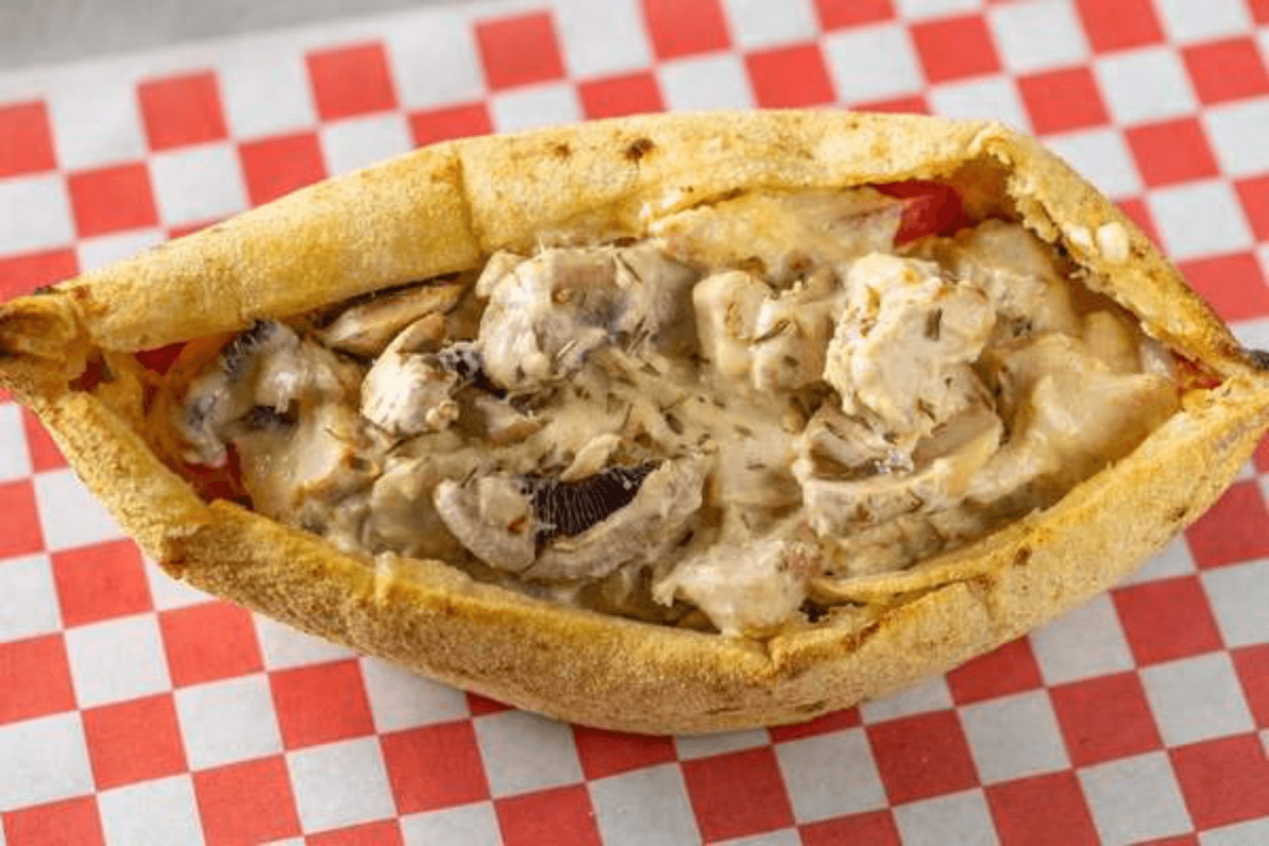 Panuozzo Poulet crème champignon