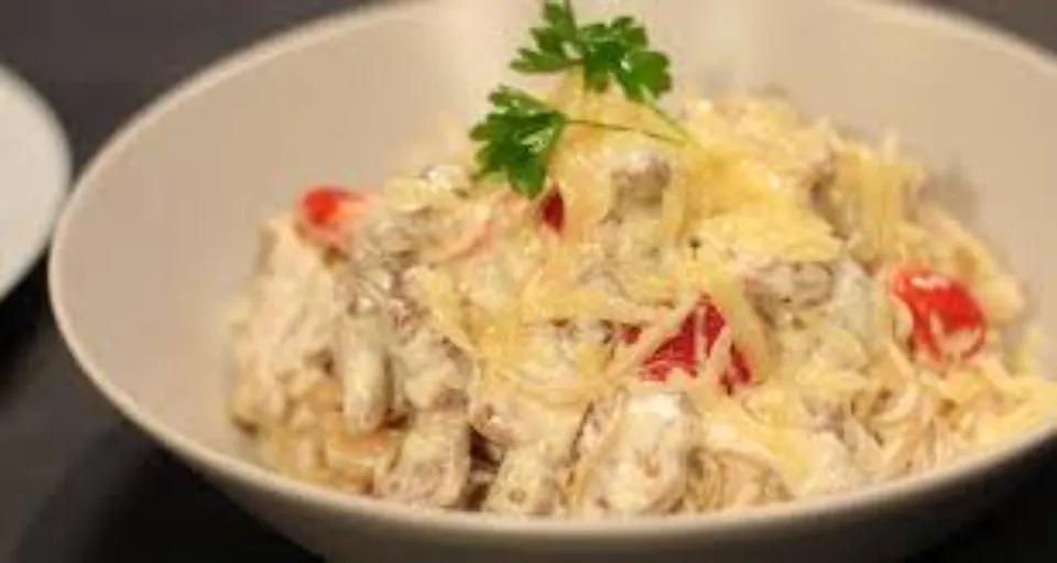 Pâtes Sauce Blanche