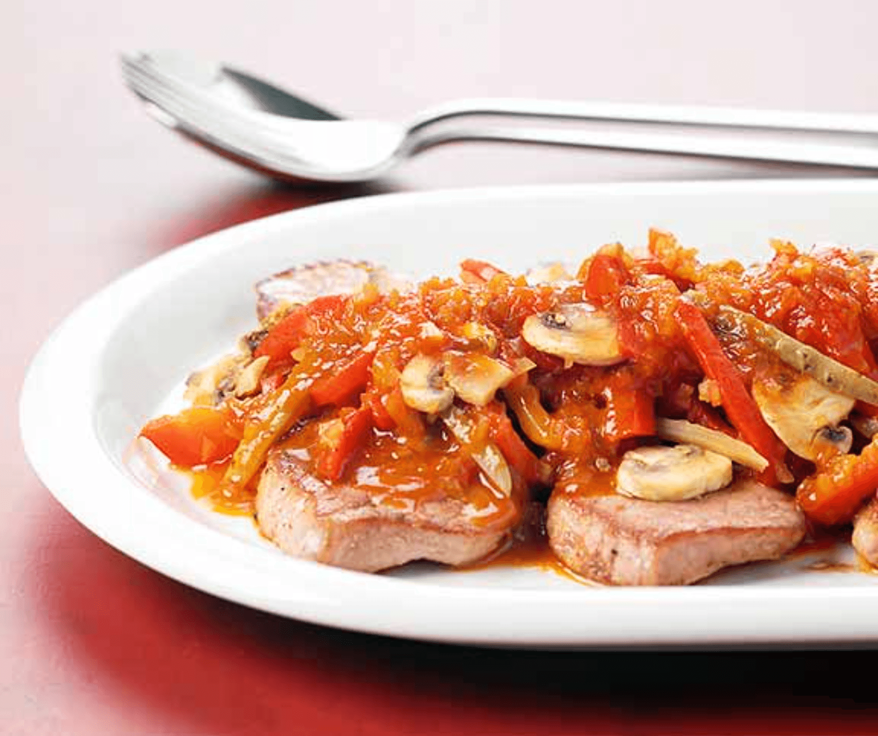 Escalope Aux Poivron