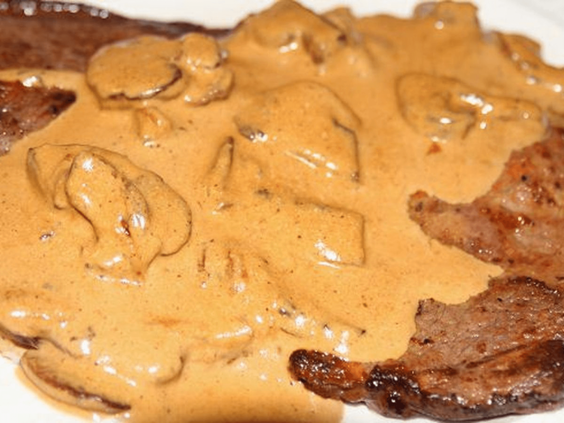 Steak aux Champignon