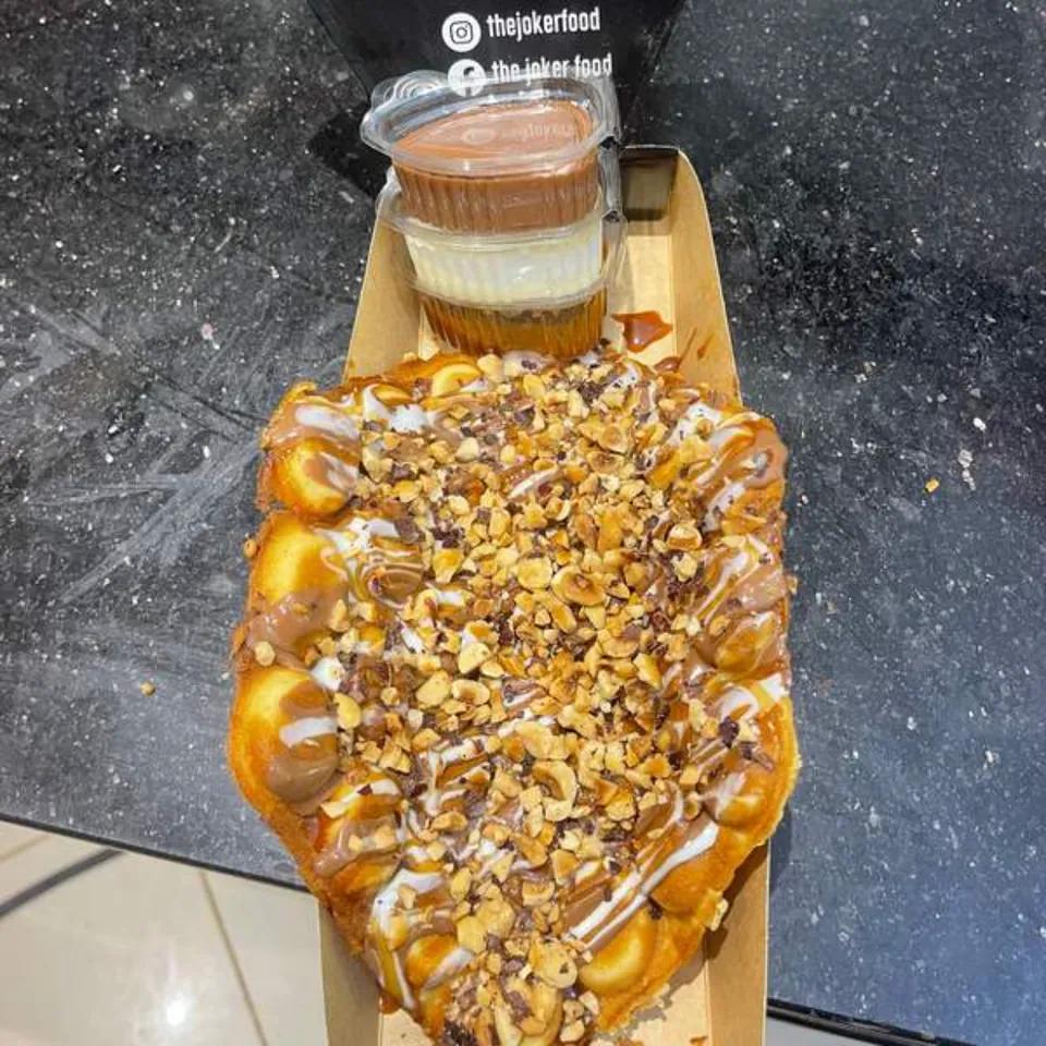 Bubble waffle The Joker