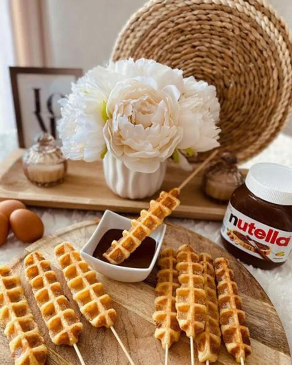 Gaufre Sucette Nutella