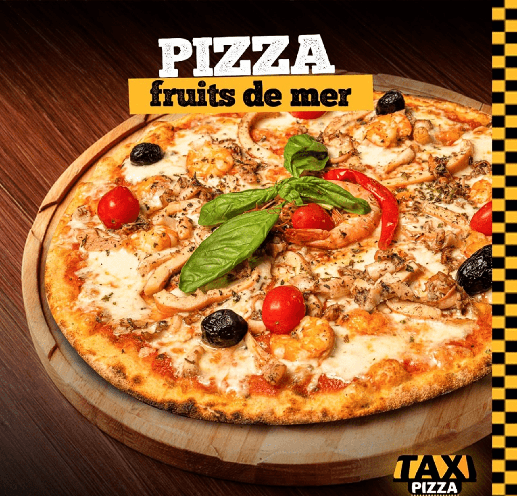 Pizza Fruits de Mer