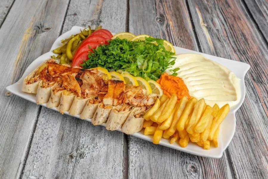 Plat Chawarma Arabi Extra Poulet