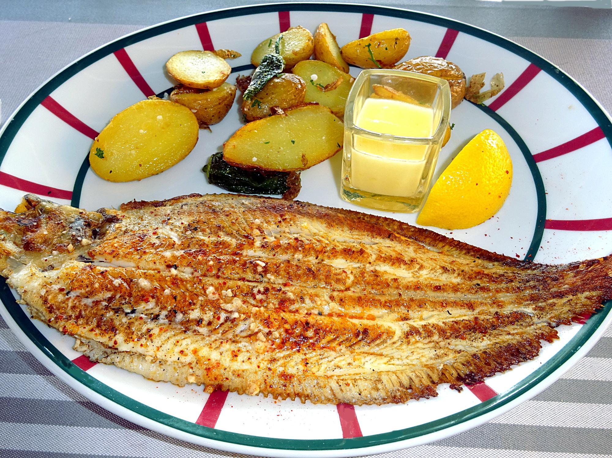 Plat Sole A La Plancha