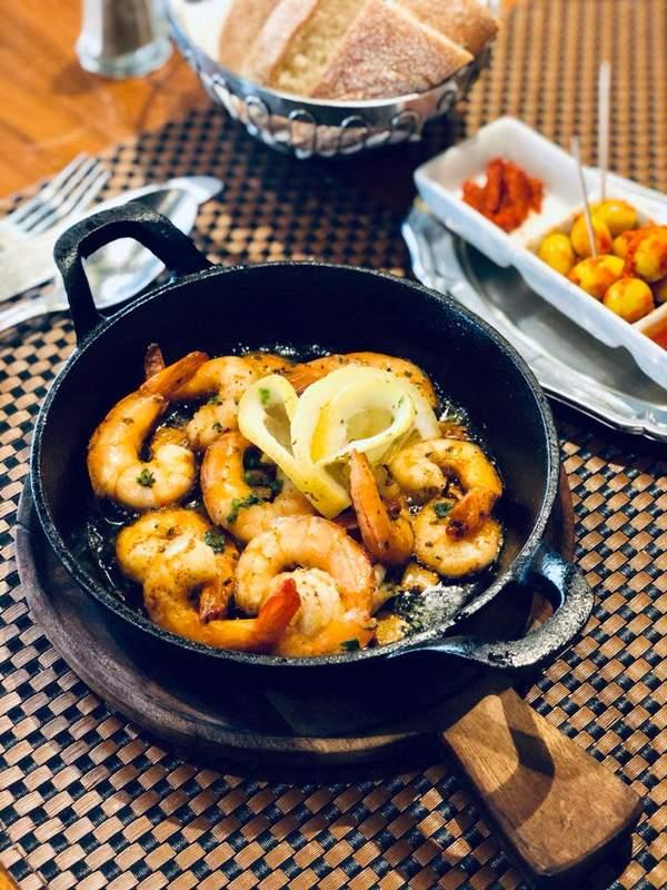 Tajine Crevettes Calamars