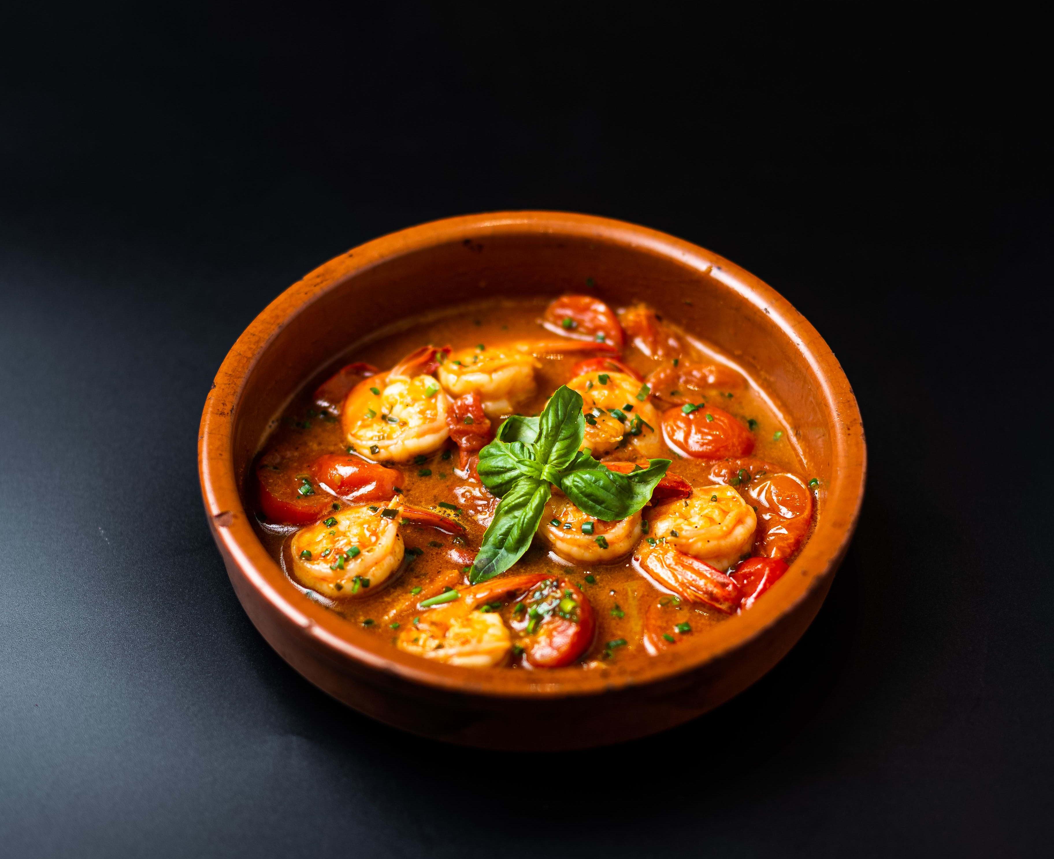 Tajine Crevettes (Pil Pil )