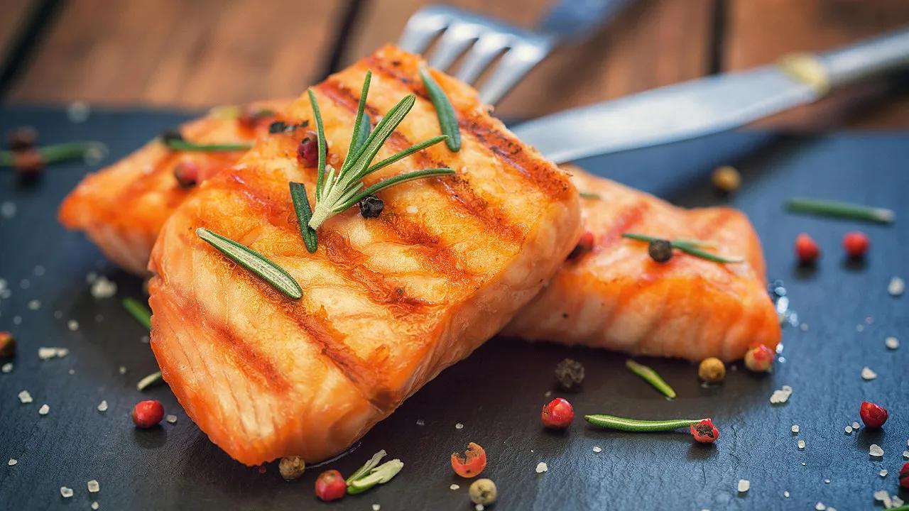 Filet De Saumon Grillé