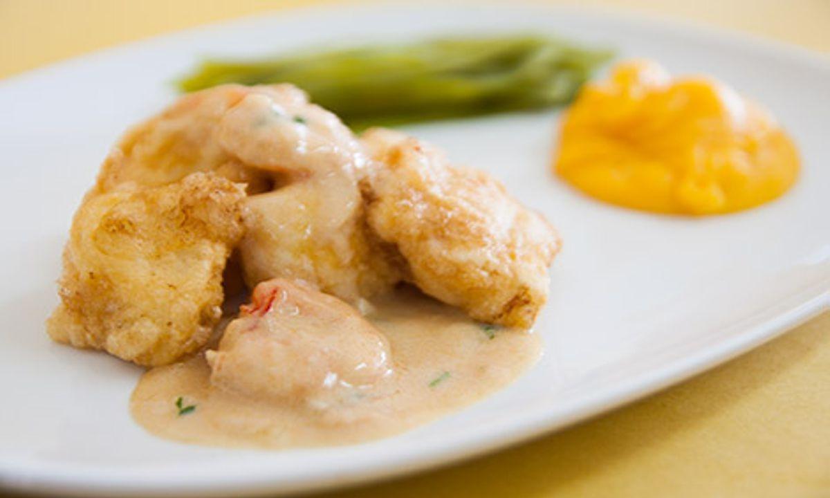 Filet Espadon Sauce Crevettes