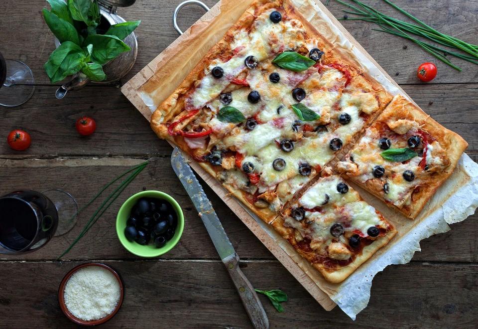 Pizza Carrée