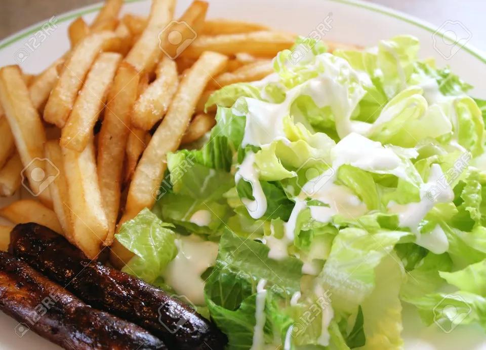 Frites + Salade