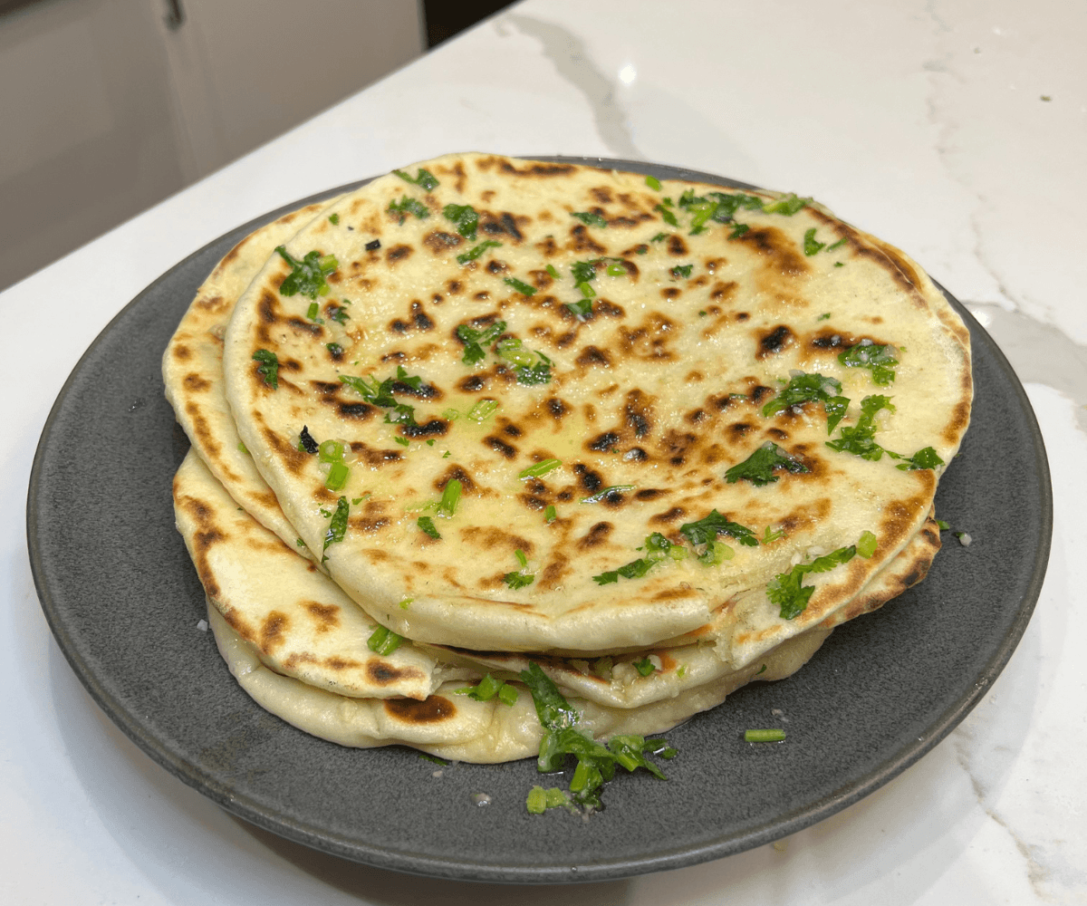 Cheese Garlic Naan