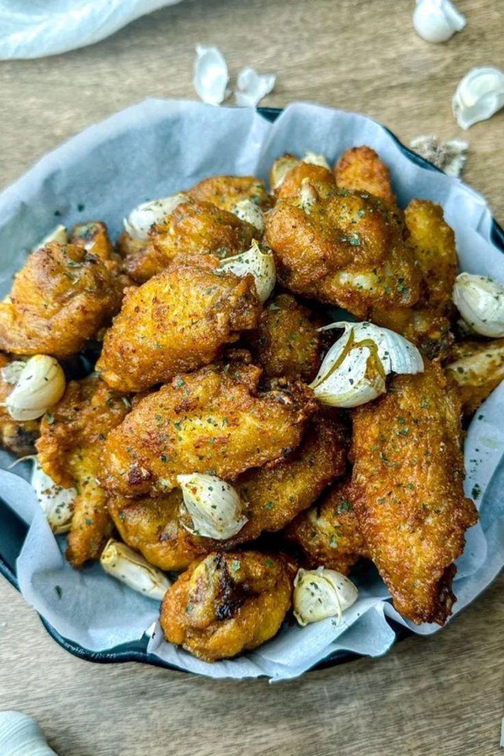Crispy Garlic Fried Chicken