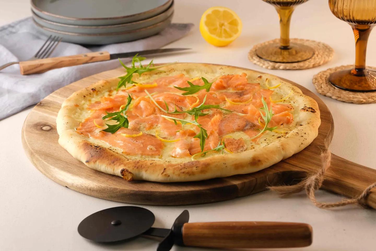 Pizza Saumon