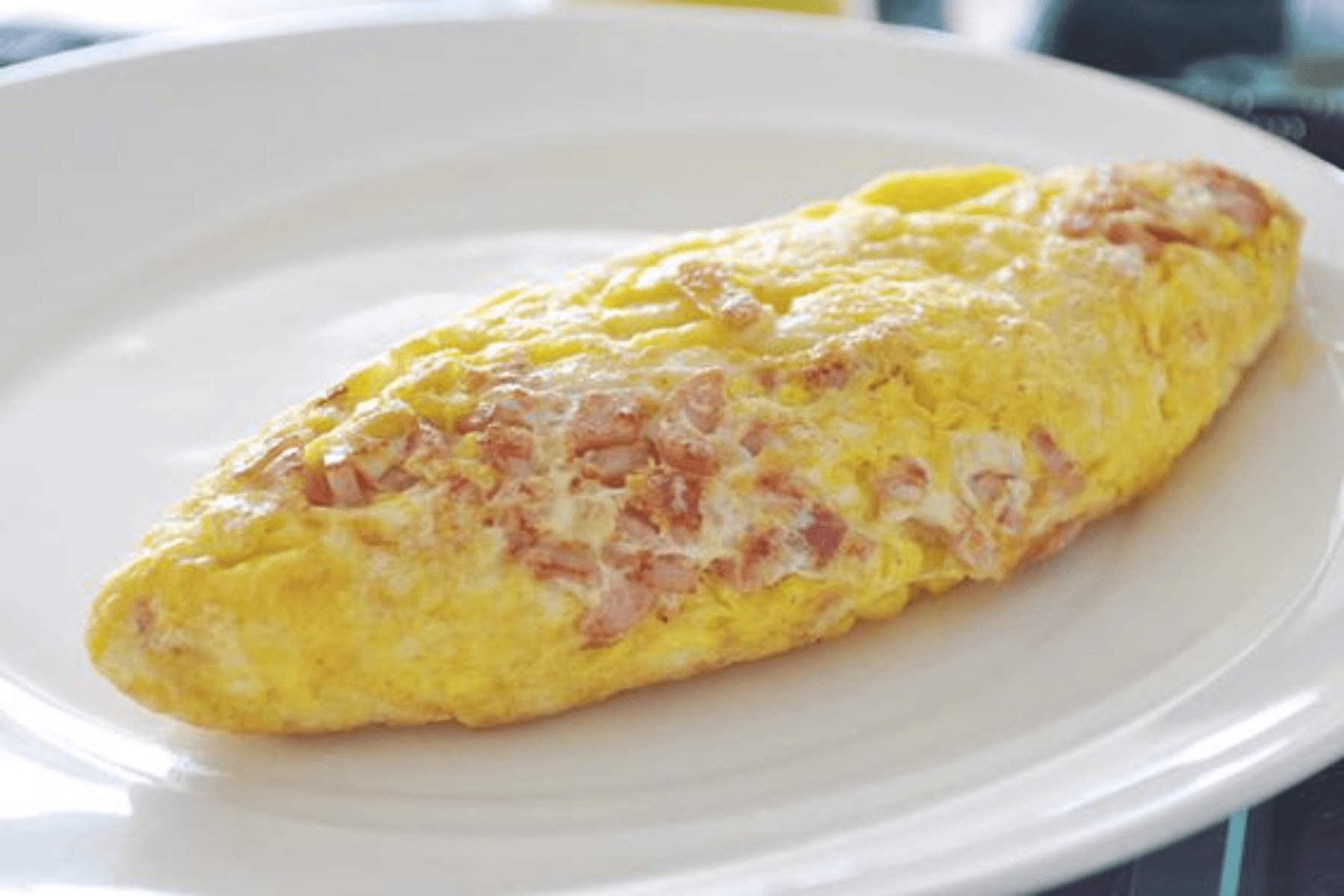 Omelette Jambon Fromage