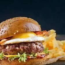 Double Egg Burger