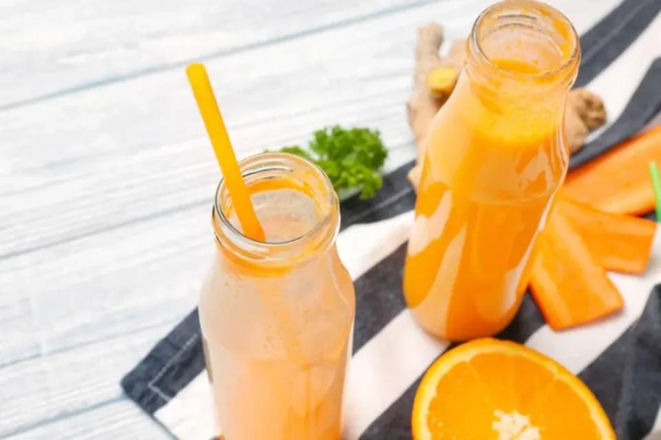 Jus Au Carottes A l'orange