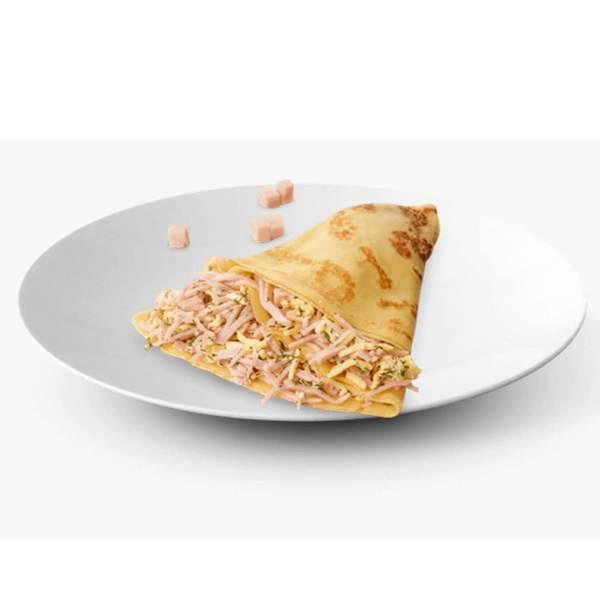 Crêpes Charcuterie ,Fromage et Thon