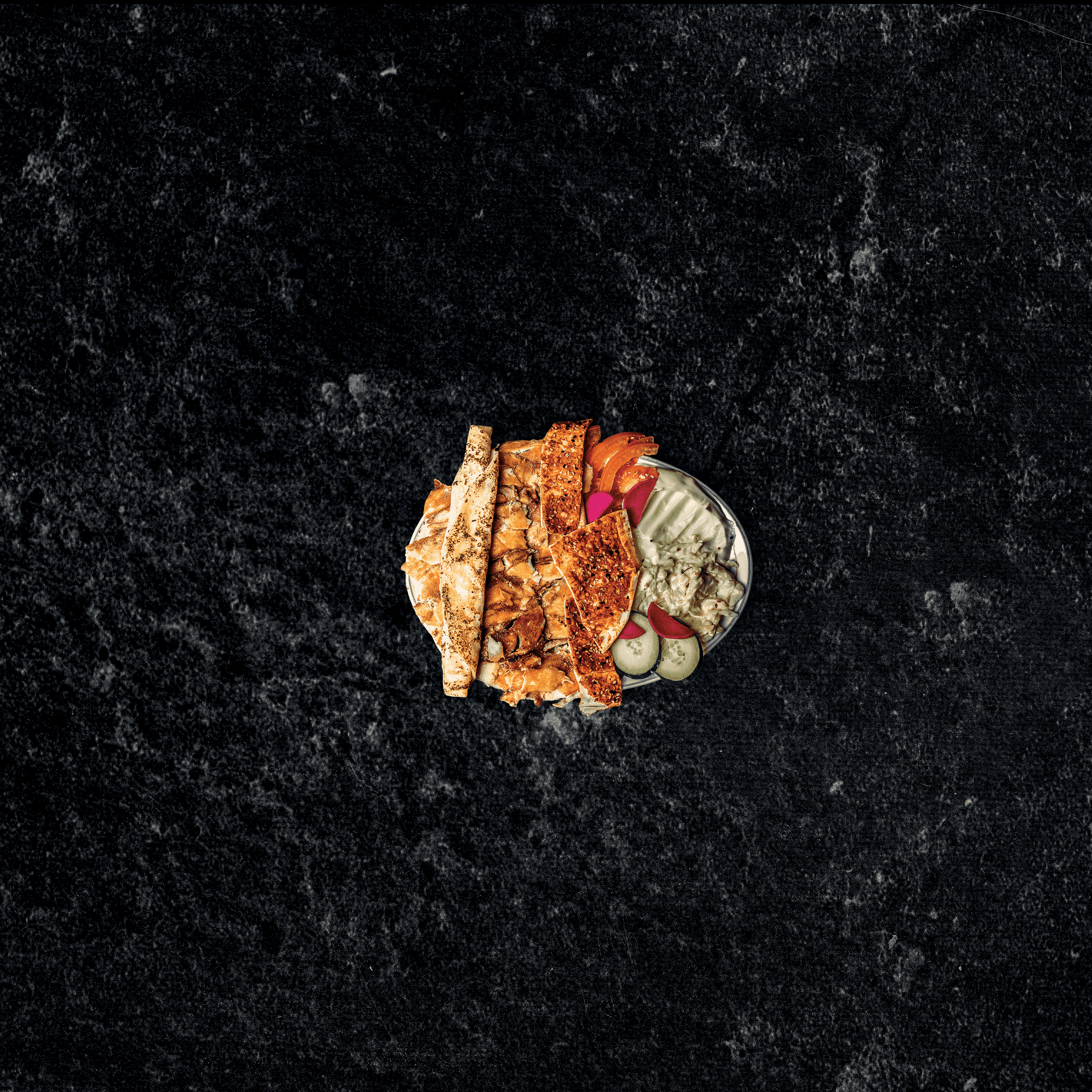 Plat Chawarma Poulet