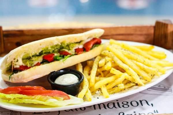 Sandwich Pressé Tomate Mozzarella