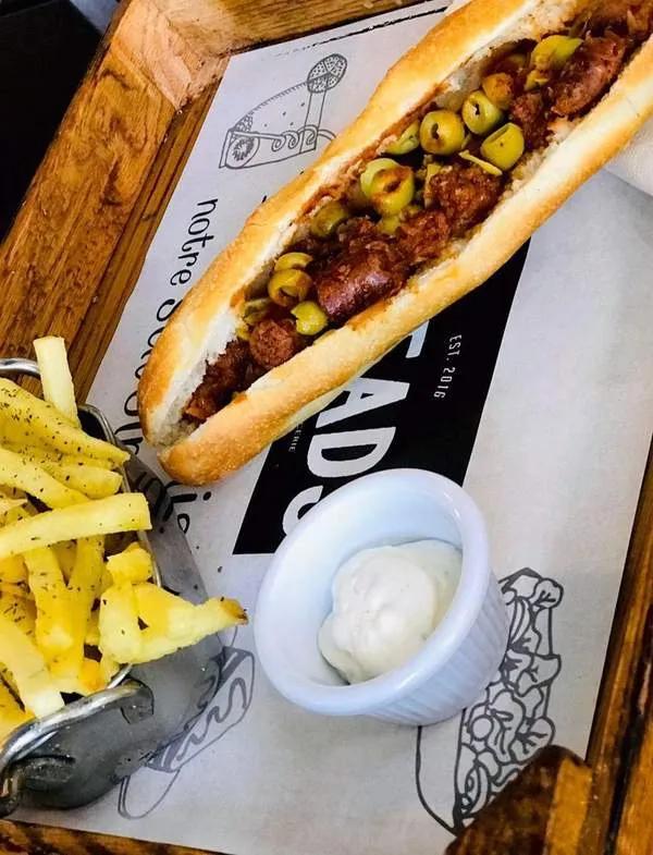 Le Sandwich Saucisses