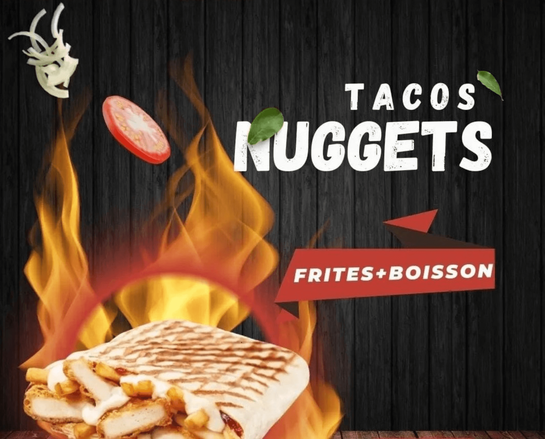 Tacos Nugget+Frites+Boisson