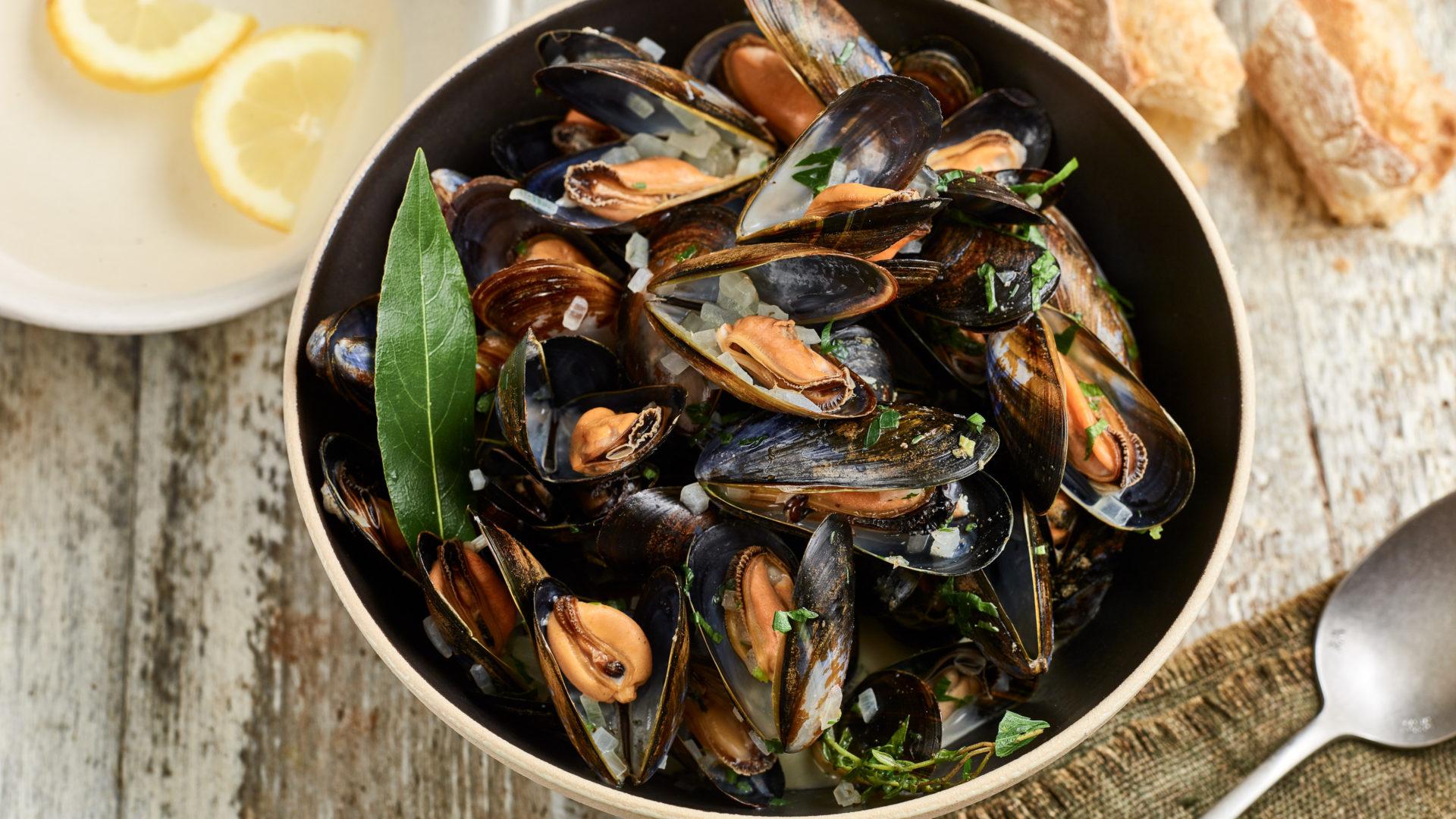 Mussels à la Marinière