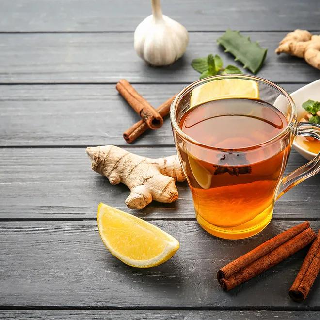 Jus De Citron Au Gingembre Et Miel