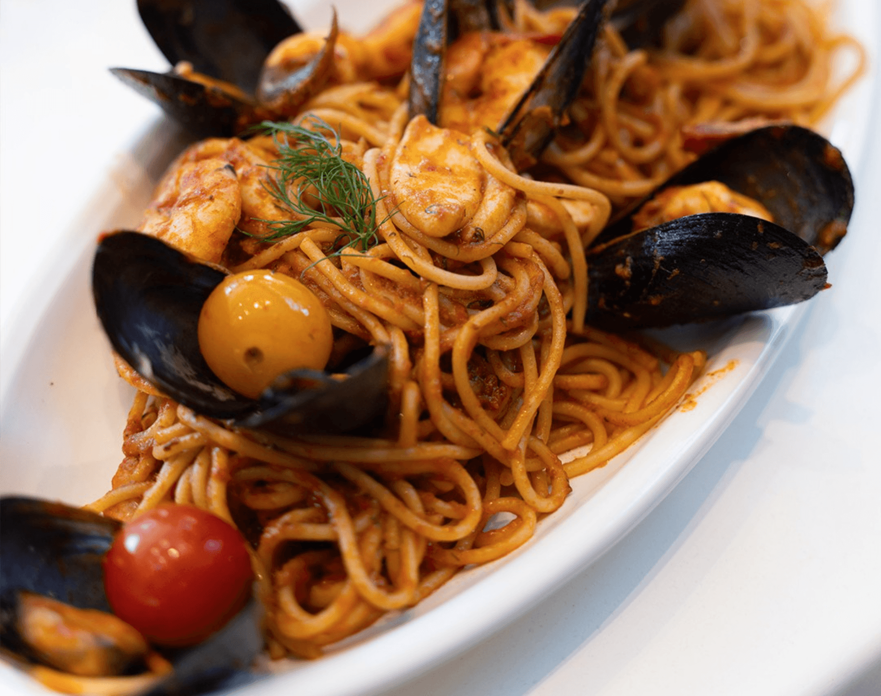 Pâtes aux Fruits de Mer