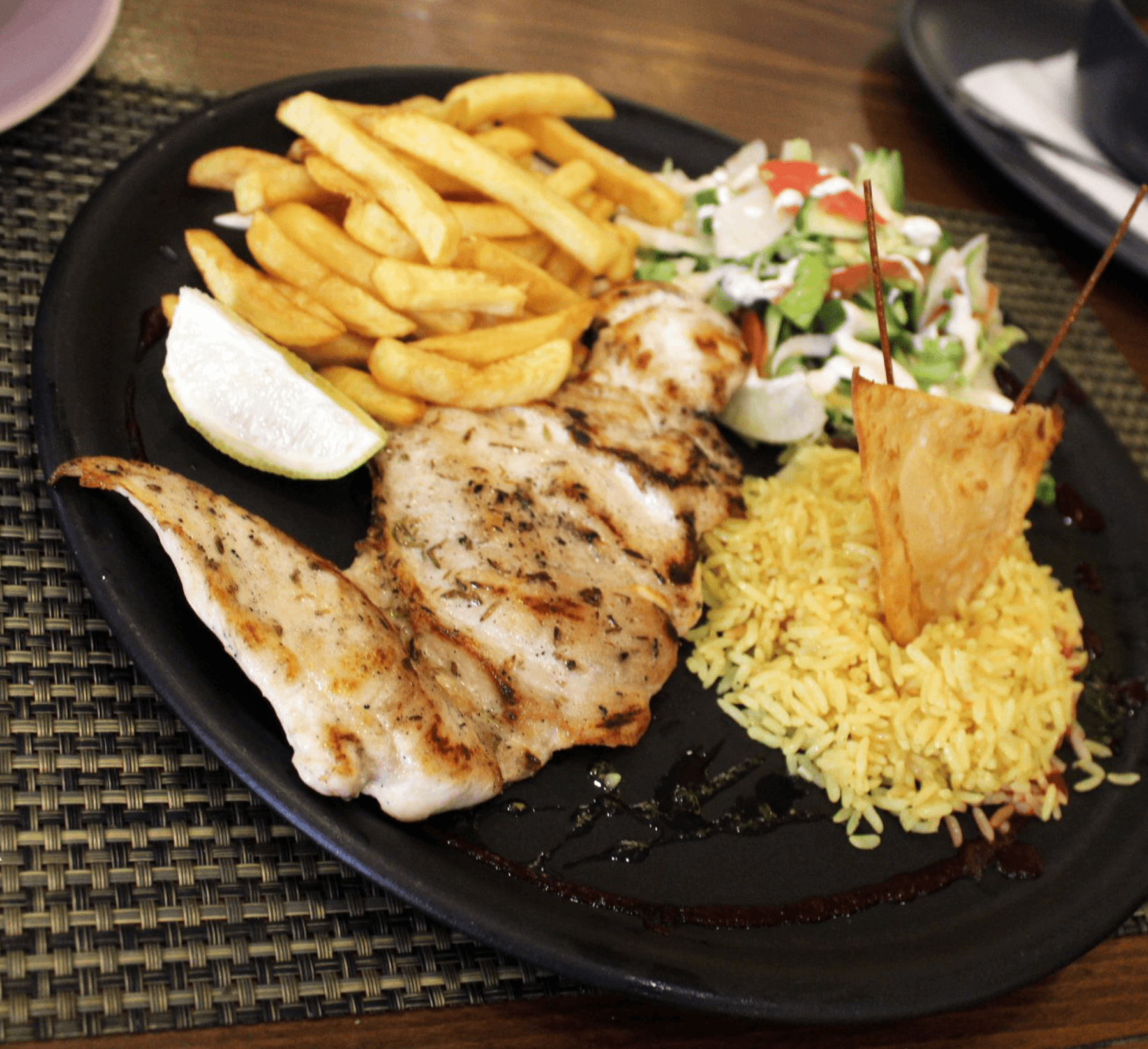 Plat Escalope Grillée