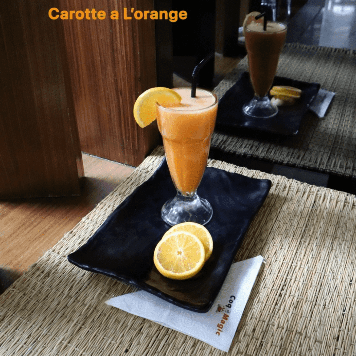 Jus De Carotte A L'orange