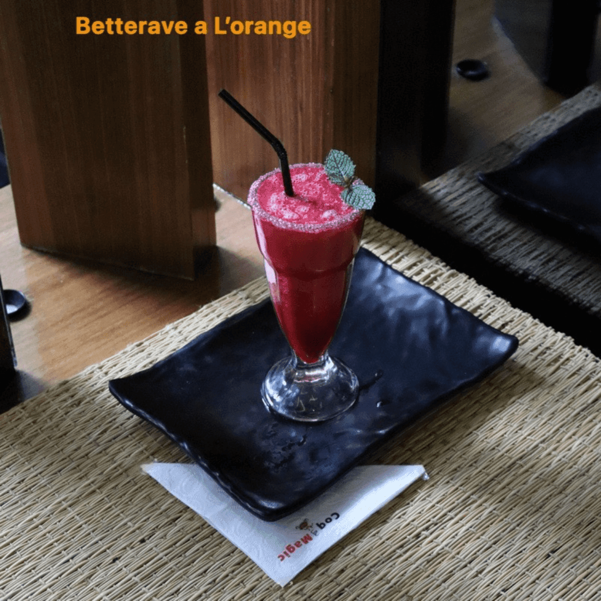 Jus De Betterave A L'orange