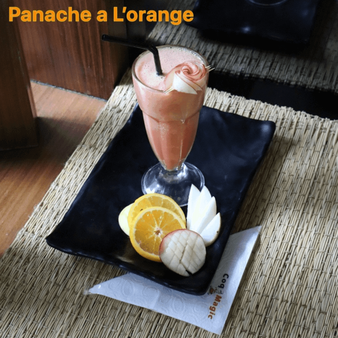 Panaché A L'orange (fruits de saison )
