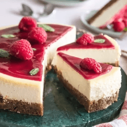 cheesecake framboise