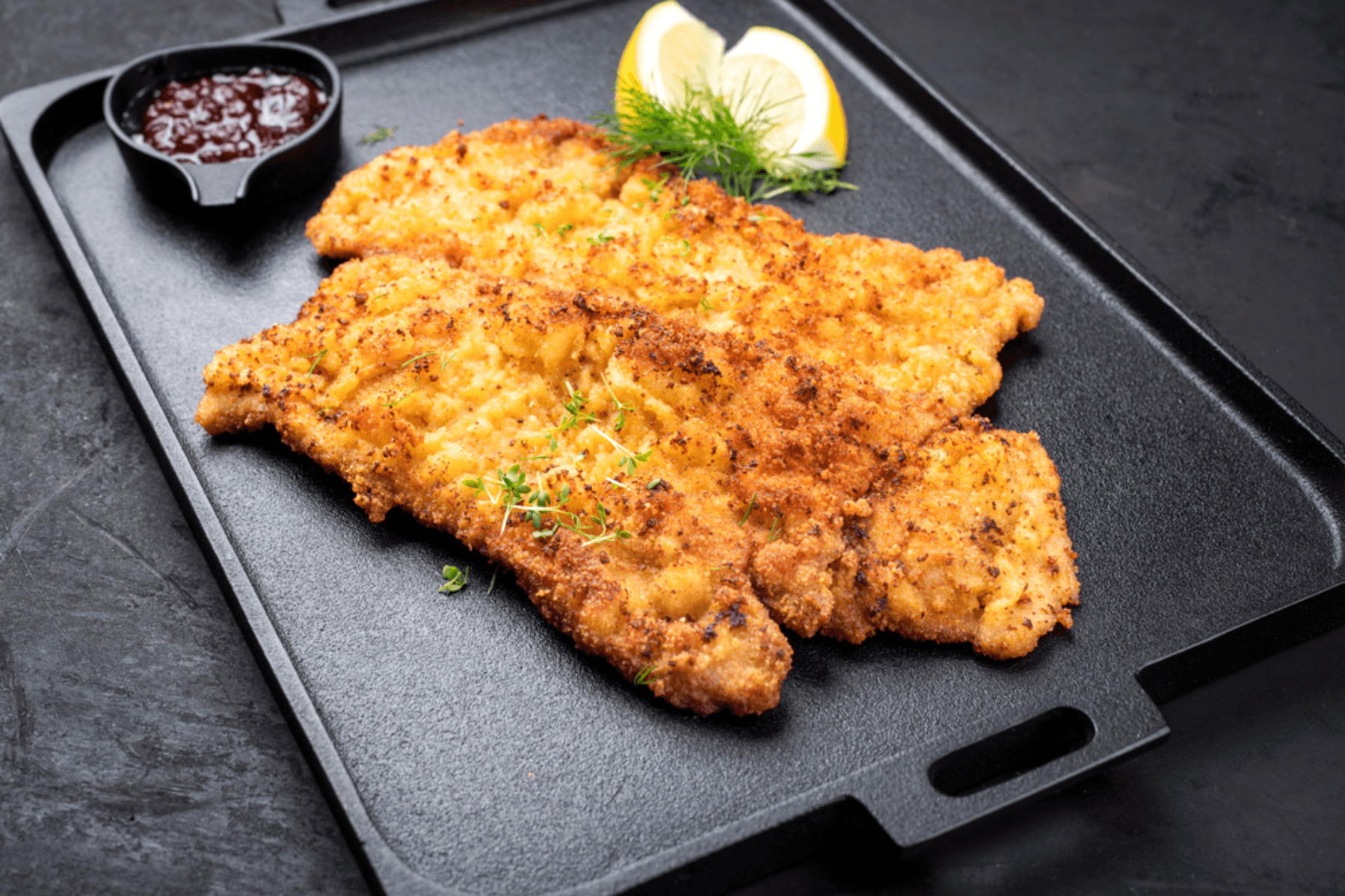 Plat Escalope Panée