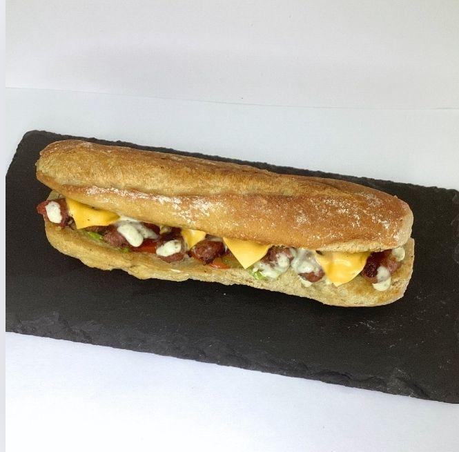 Sandwich Saucisses Boeuf Lazeez