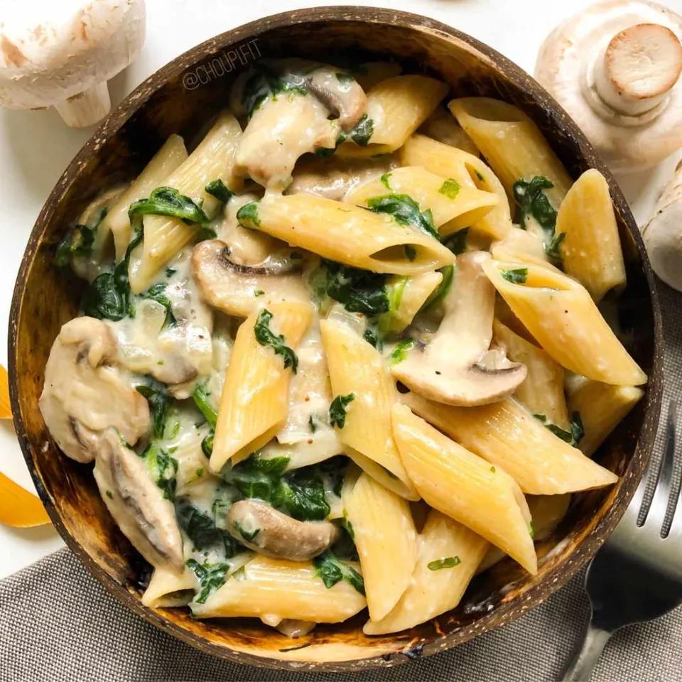 Pâtes Sauce Blanche