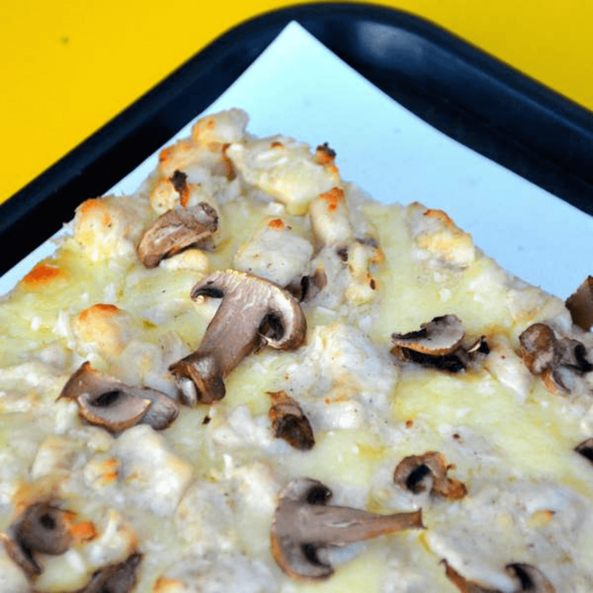 Pizza Poulet A La Créme